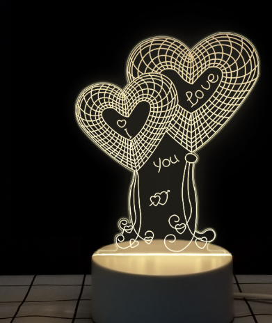 Enchanting LED Ambience Table Night Lamp