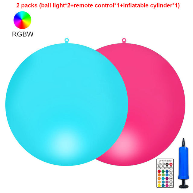 Solar LED Sphere Light - Add Charm to Your Pool or Garden
