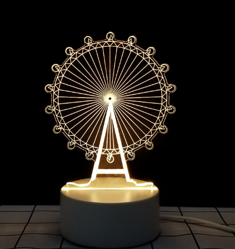 Enchanting LED Ambience Table Night Lamp