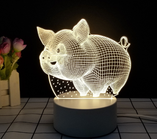 Enchanting LED Ambience Table Night Lamp