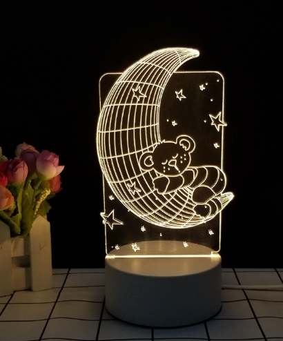 Enchanting LED Ambience Table Night Lamp