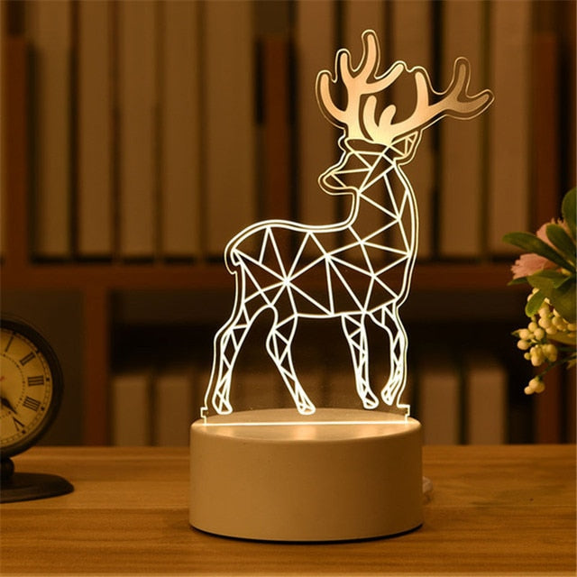 Enchanting LED Ambience Table Night Lamp