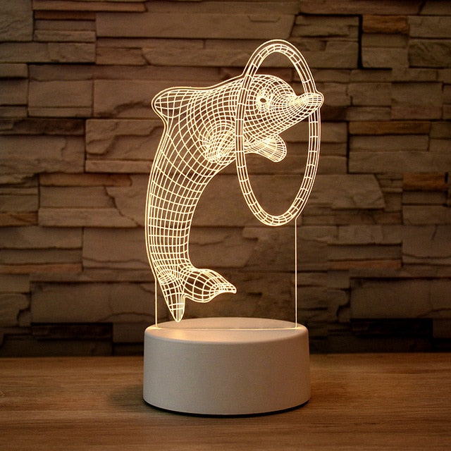 Enchanting LED Ambience Table Night Lamp