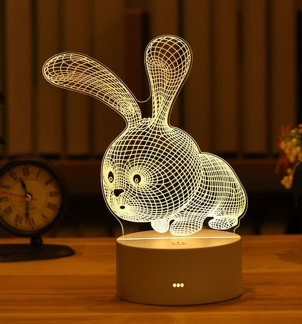 Enchanting LED Ambience Table Night Lamp