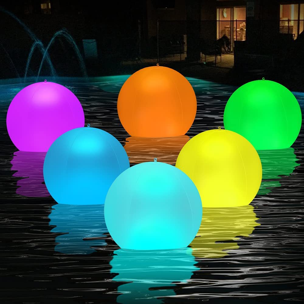 Solar LED Sphere Light - Add Charm to Your Pool or Garden