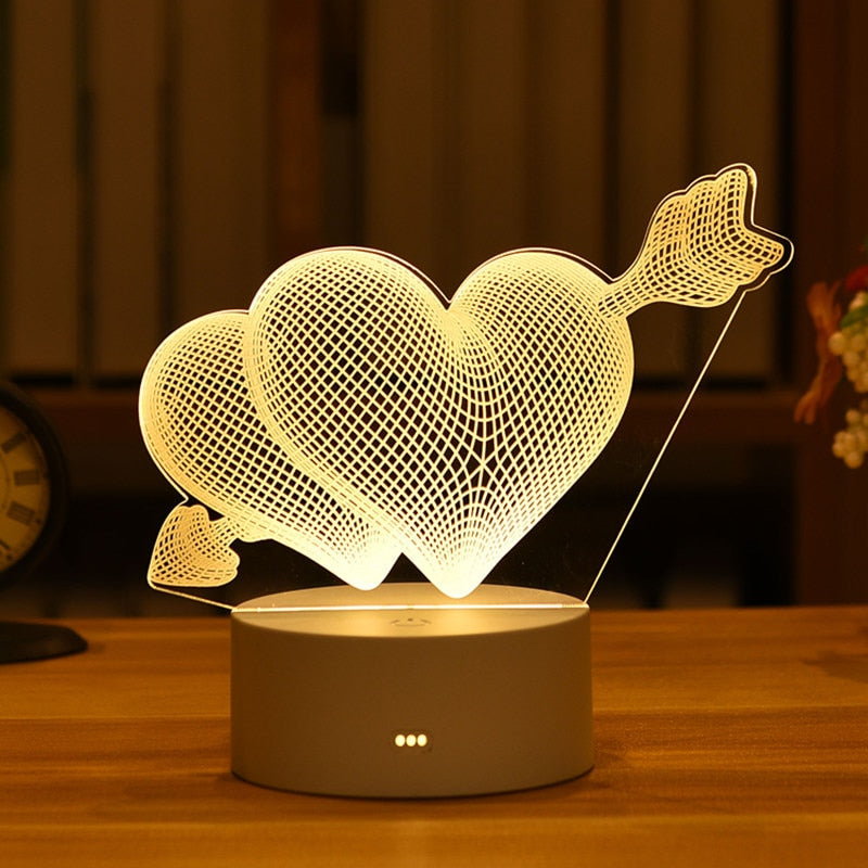 Enchanting LED Ambience Table Night Lamp