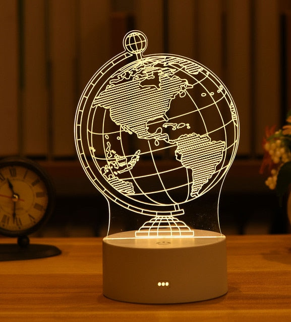 Enchanting LED Ambience Table Night Lamp