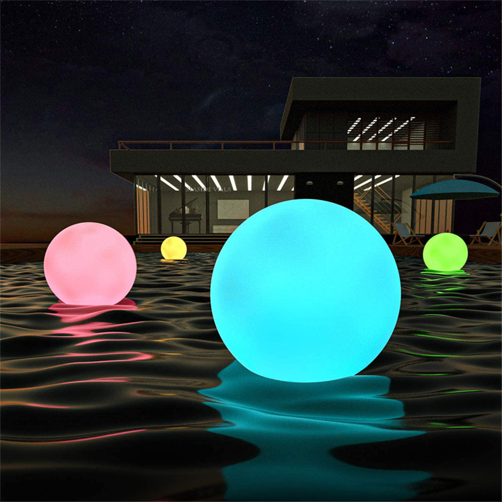 Solar LED Sphere Light - Add Charm to Your Pool or Garden