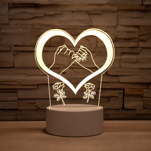 Enchanting LED Ambience Table Night Lamp