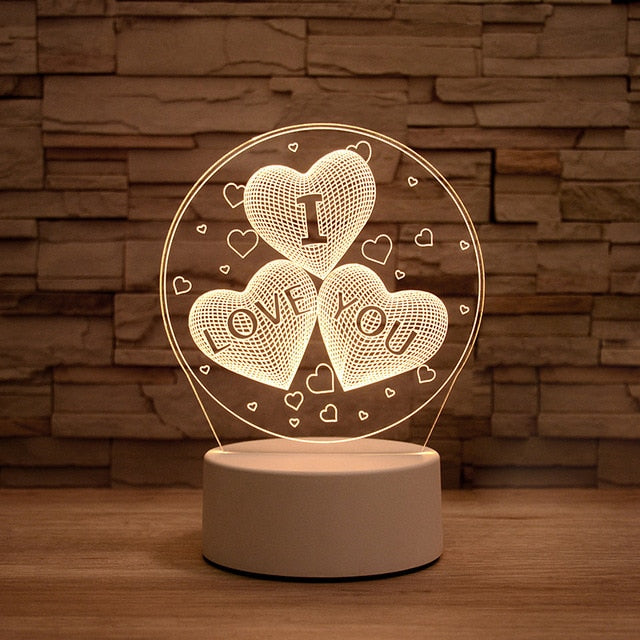 Enchanting LED Ambience Table Night Lamp