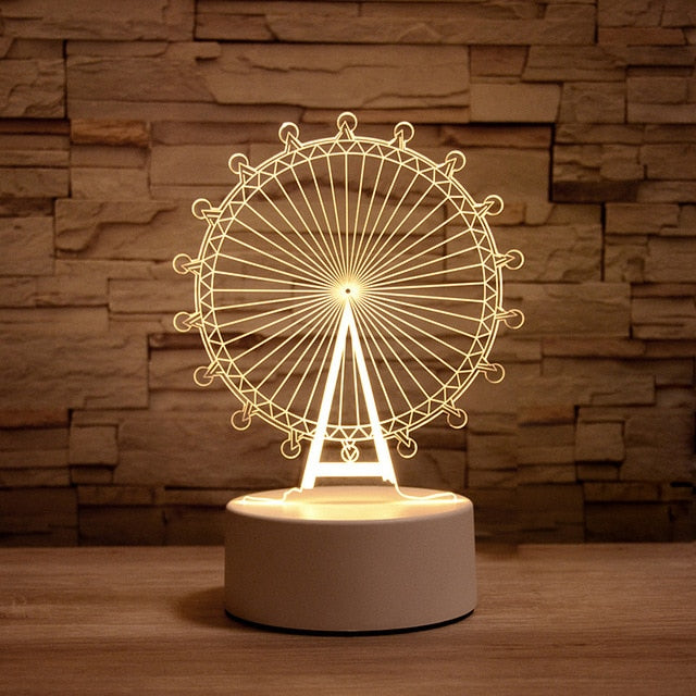 Enchanting LED Ambience Table Night Lamp